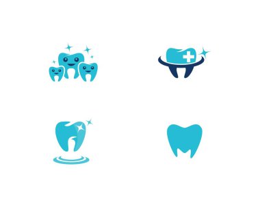 Diş logo şablonu
