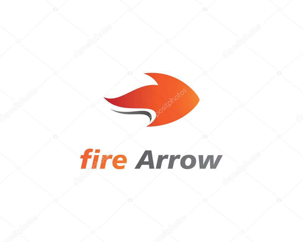 Fire flame Logo Template vector icon Oil, gas and energy logo concept