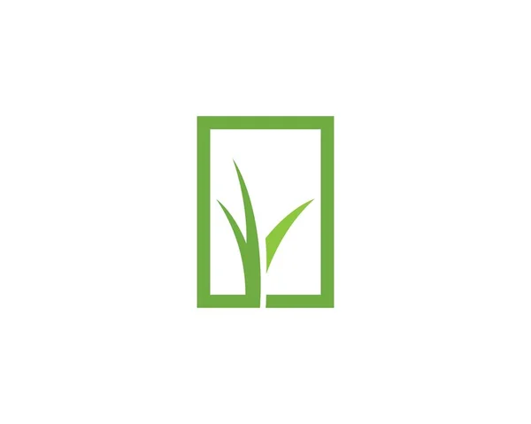 Gras logo vector — Stockvector