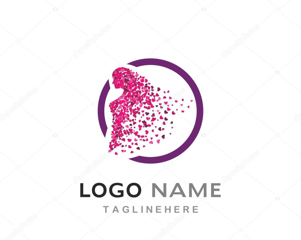 Beauty Women logo vector template