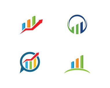 İş finansmanı profesyonel logo şablonu
