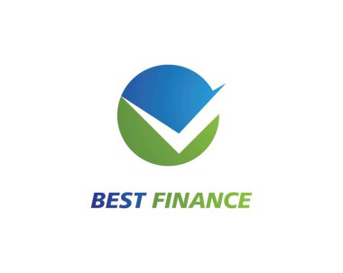 İş finansmanı profesyonel logo şablonu