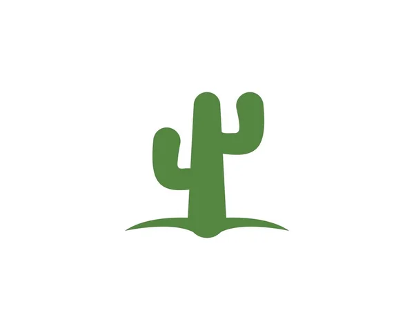 Templat logo kaktus - Stok Vektor