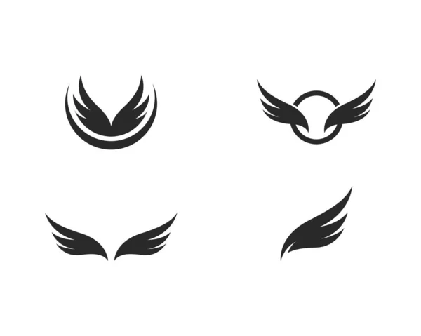 Wing Logo Template — Stock Vector