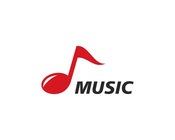 Musik Note Icon Vector — Stockvektor