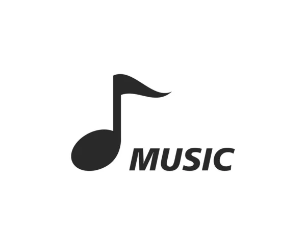 Musik Note Icon Vector — Stockvektor