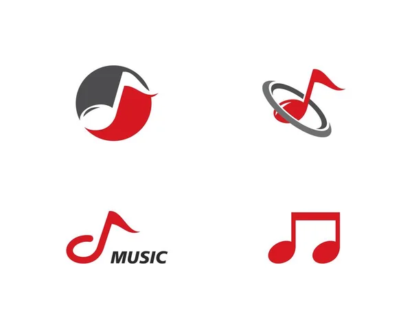 Logotipo musical — Vetor de Stock