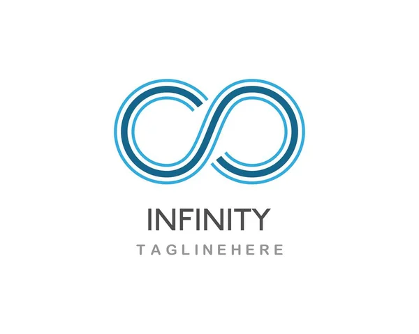 Infinity logo vektor — Stockový vektor