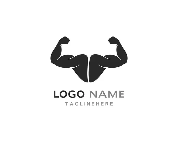 Gym logo vector — Stock Vector