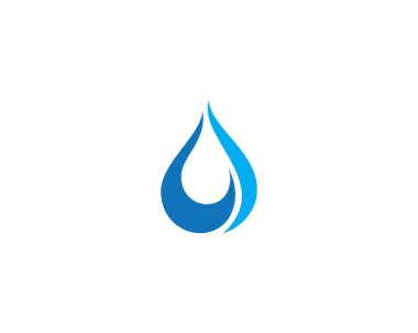 su damlası logo şablonu