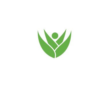 Aloe vera logo vektörü
