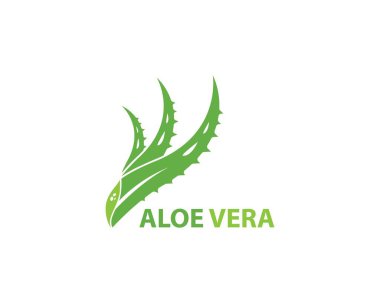 Aloe vera logo vektörü