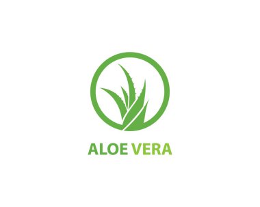 Aloe vera logo vektörü