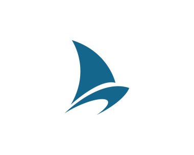 Yelkenli tekne logosu 