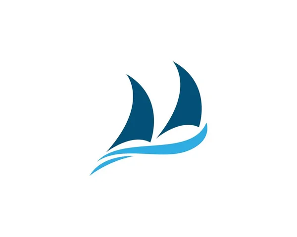 Sailing boat logo