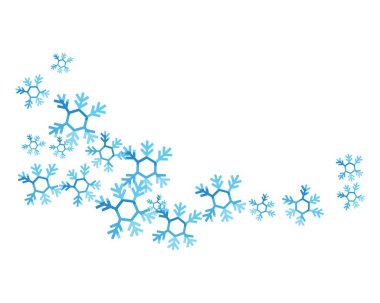 Kar taneleri ılustration