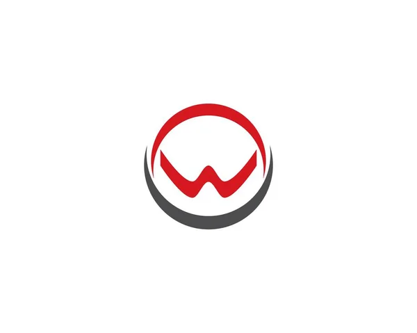 W letter logo — Stock Vector
