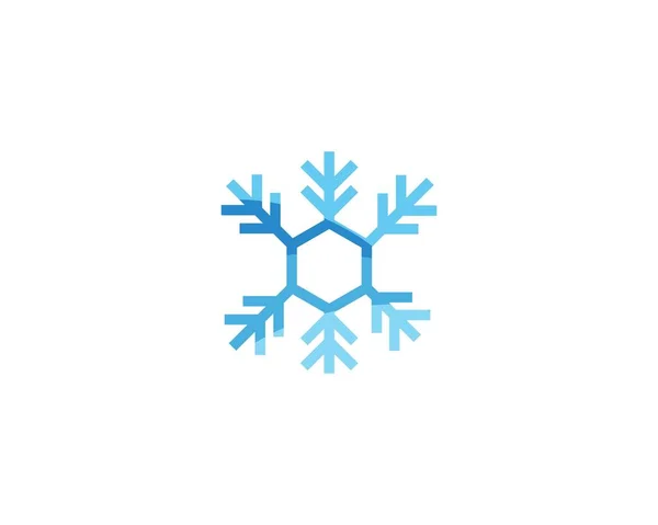 Fiocchi di neve ilustrazione — Vettoriale Stock
