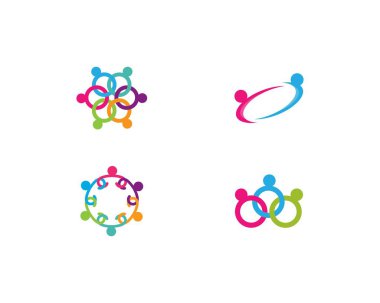 toplum hizmeti Logo şablonu