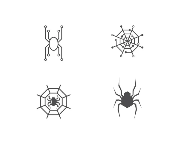 Spider technologie logo — Stockvector