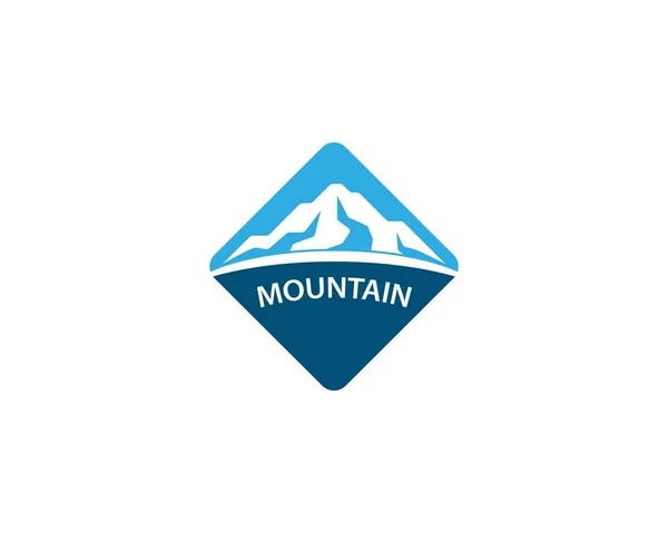 Логотип гор — стоковый вектор