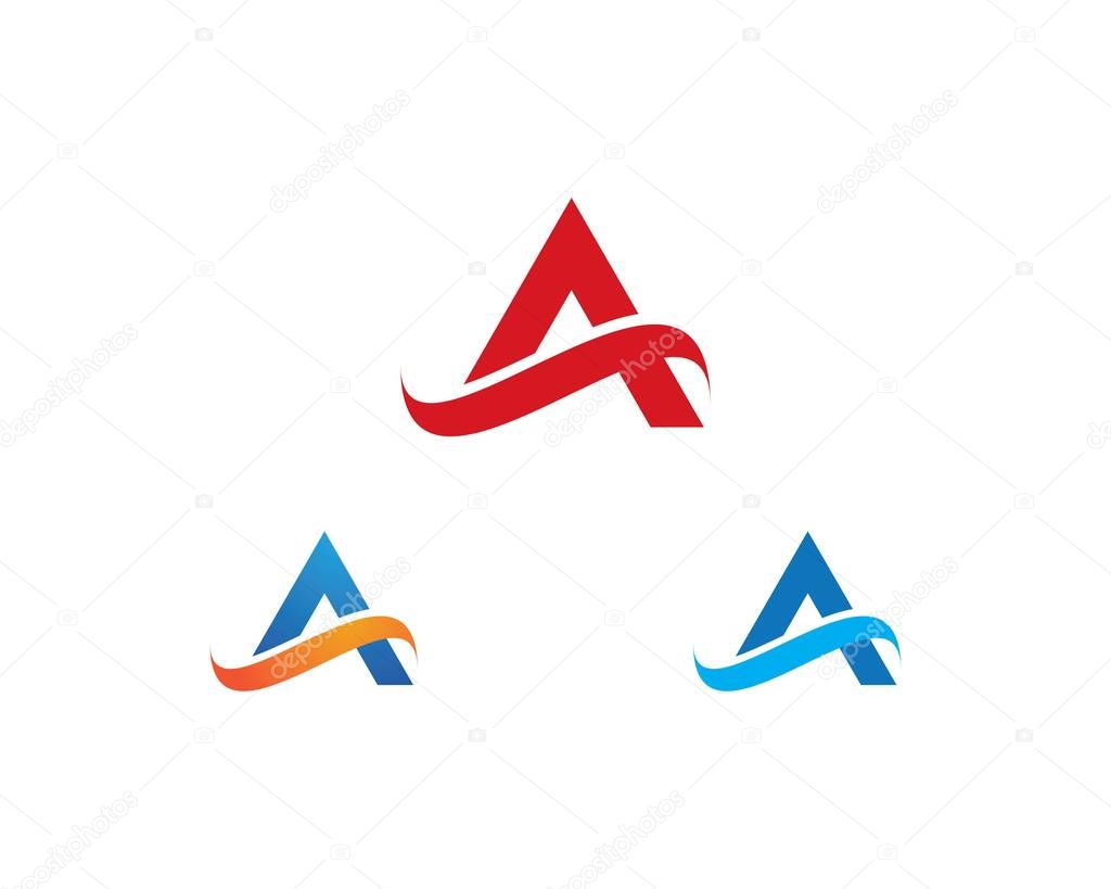 A Letter Logo Business Template Vector icon