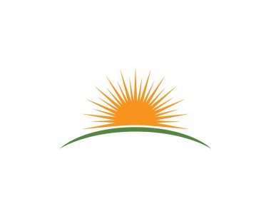 Güneş ılustration Logo vektör