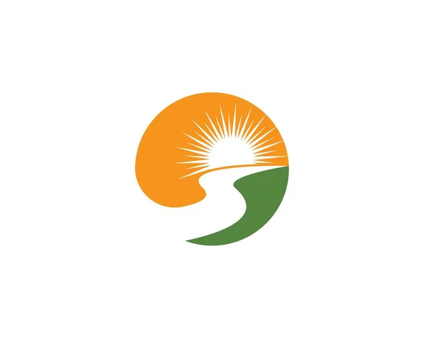 Logo de rivière — Image vectorielle