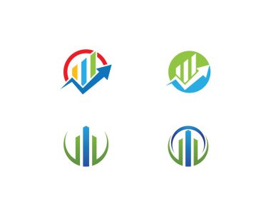 İş finansmanı profesyonel logo şablonu