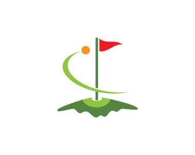 Golf Logo şablonu 