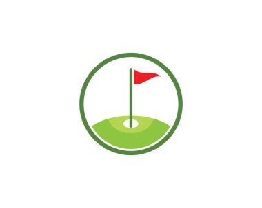 Golf Logo şablonu 
