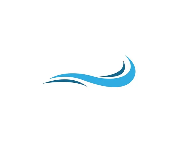 Logo fala wody — Wektor stockowy
