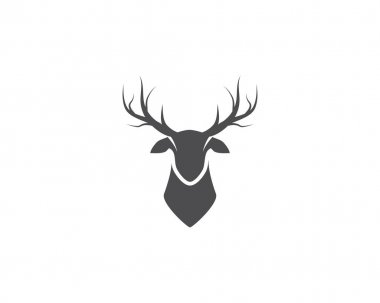 Geyik görselleştirme logo vector