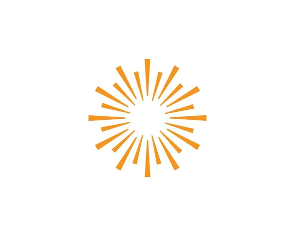 Векторний логотип сонця — стоковий вектор