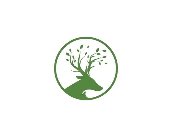 Yaban hayatı kavramı Logo vektör — Stok Vektör