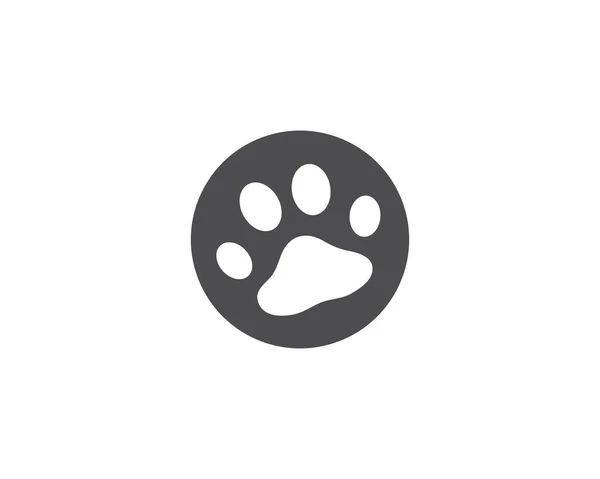 Paw logosu vektör — Stok Vektör