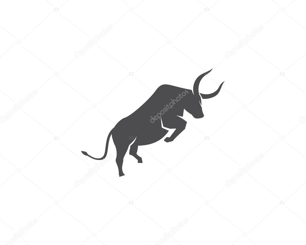 Red Bull Taurus Logo Template vector