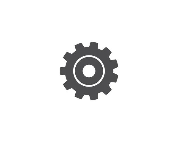 Plantilla de logotipo de engranaje — Vector de stock