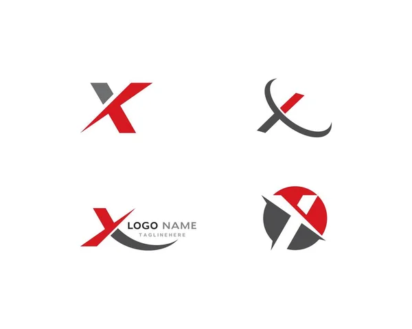 X harfi logosu — Stok Vektör