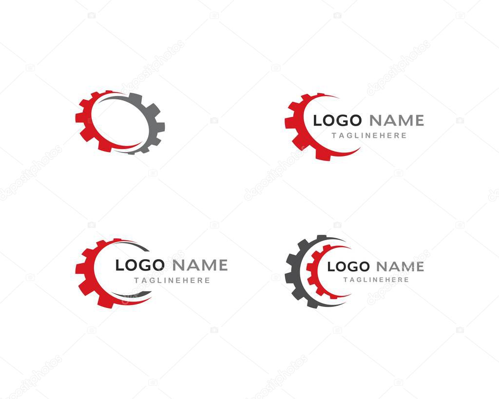Gear Logo Template vector