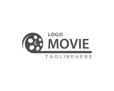 Film logosu vektör 