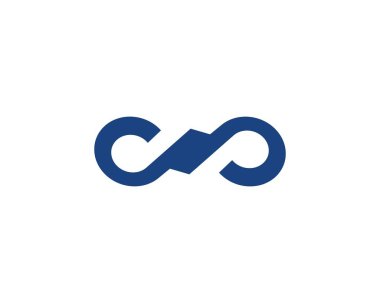 Infinity logo vektör 