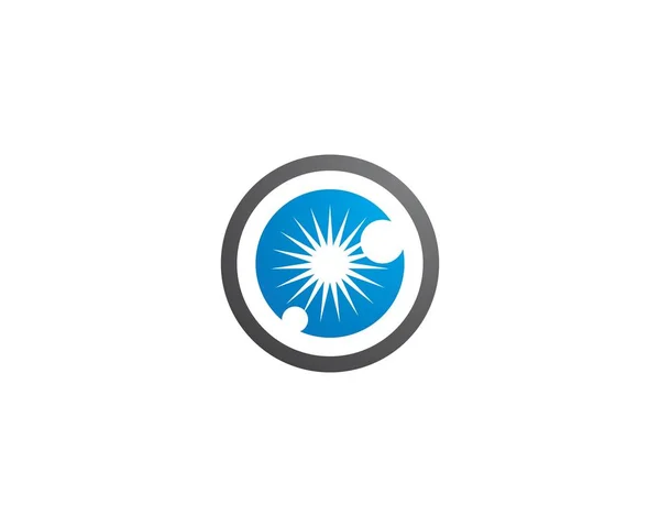 Auge Logo Vektor — Stockvektor