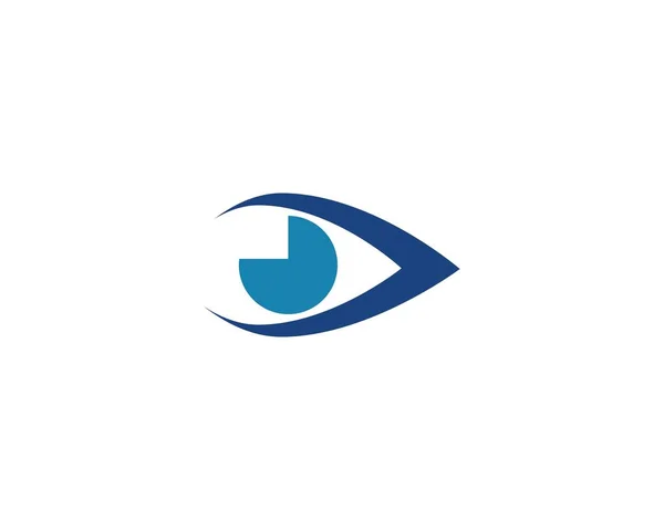 Auge Logo Vektor — Stockvektor