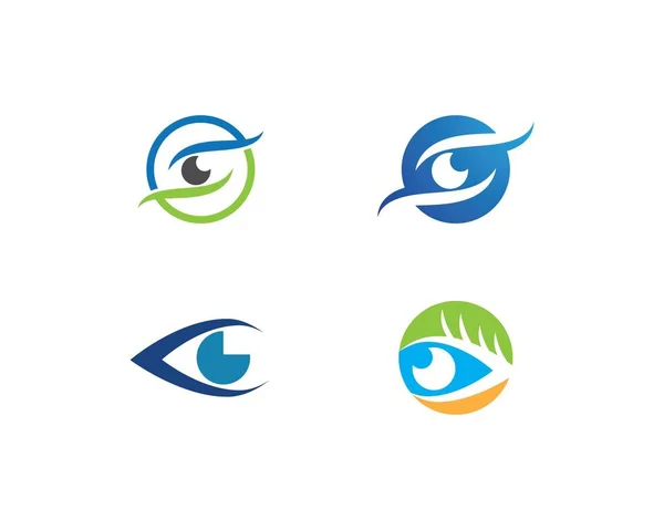 Wektor logo pielęgnacji oczu — Wektor stockowy