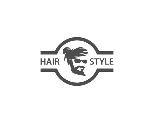 Barber shop logo vector — Stock Vector