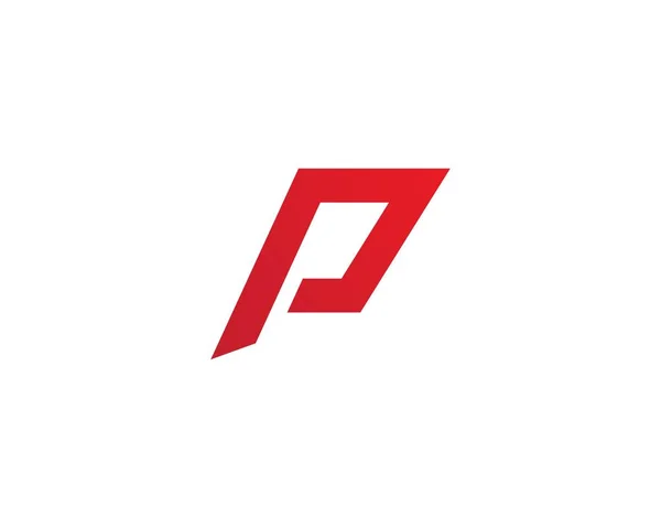 Вектор логотипа p письма — стоковый вектор