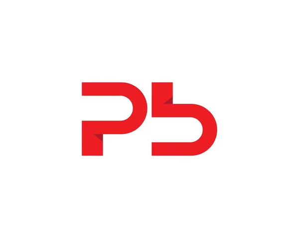 P brief logo vector — Stockvector