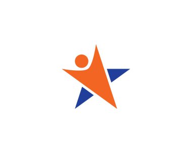 Yıldız logo şablonu 