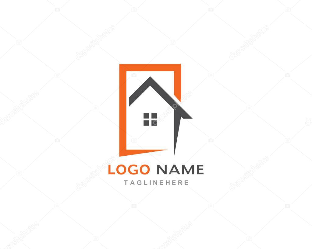 Real Estate , Property and Construction Logo design